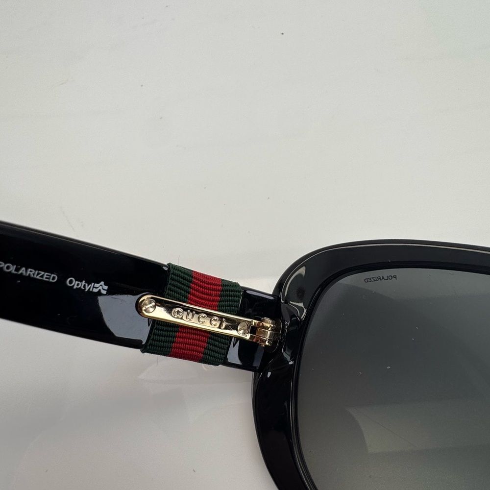 Rare Authentic Vintage Web Gucci GG 3644/S D28WJ Black 56mm Polarized Sunglasses - Picture 12 of 15
